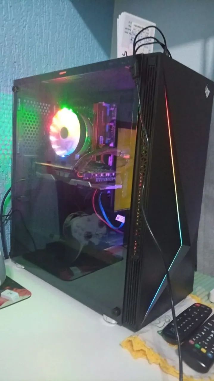 Gabinete Gamer + Kit Xeon  + Placa de Vídeo 