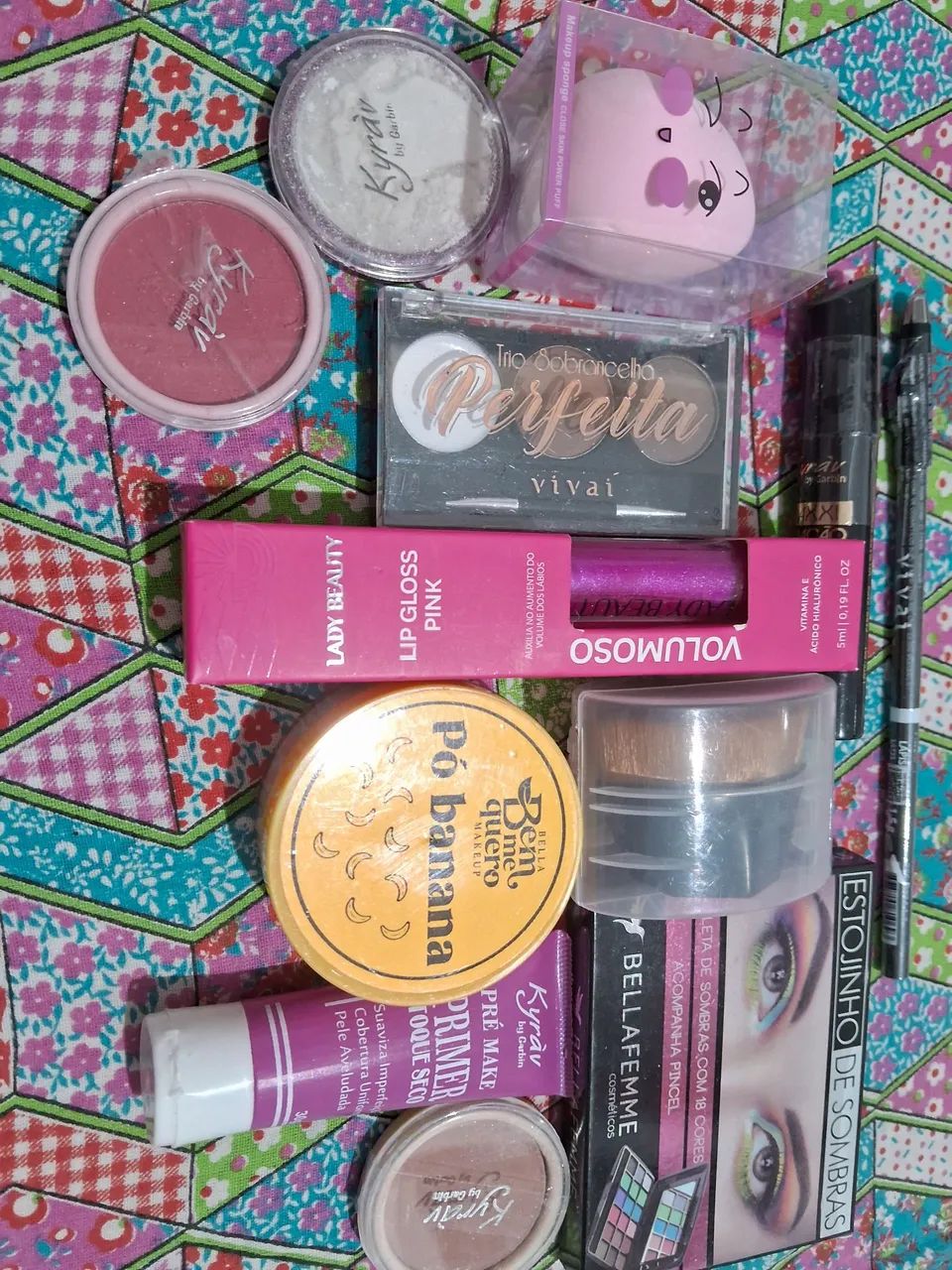 KIT DE MAQUIAGEM BELEZA