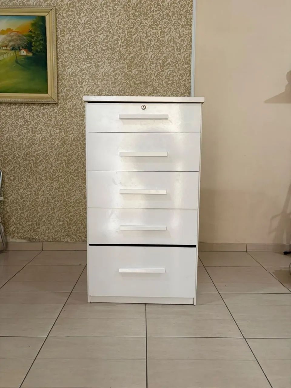 Cômoda Branca - Excelente Estado. - Foto 4