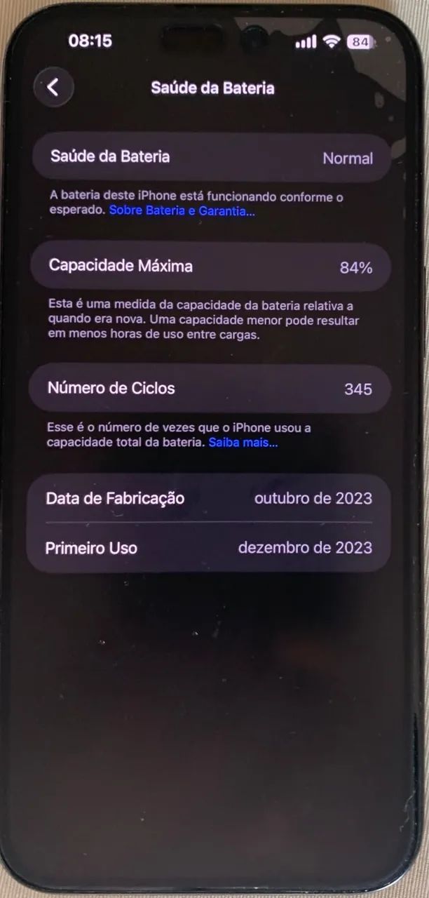 iPhone 15 Pro Max 256 somente eSim  - Foto 2