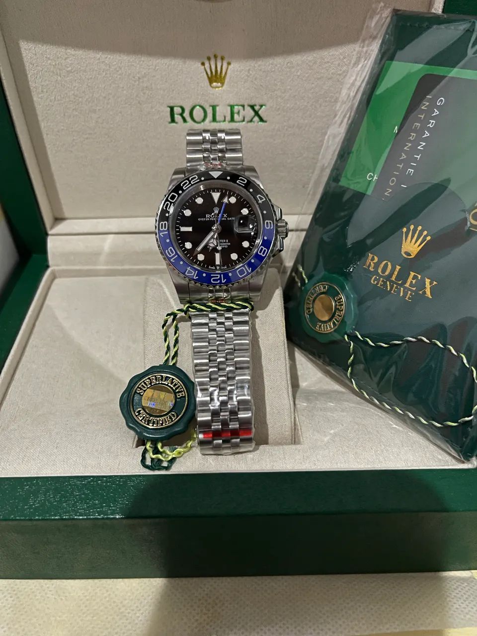 Rolex GMT- Master ll Batman Automático Linha premium AAA+