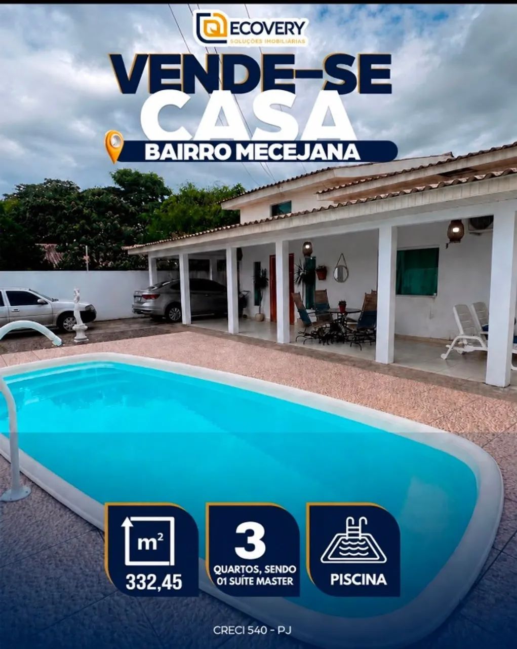 CASA MODERNA À VENDA - MECEJANA