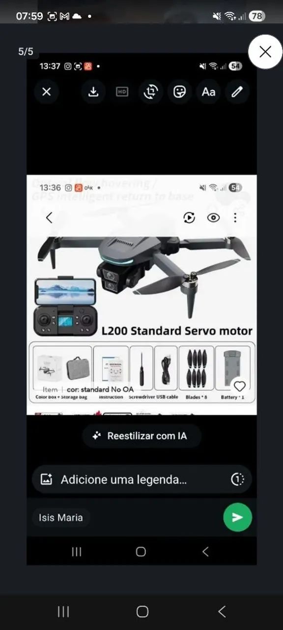 Drone l200  - Foto 4