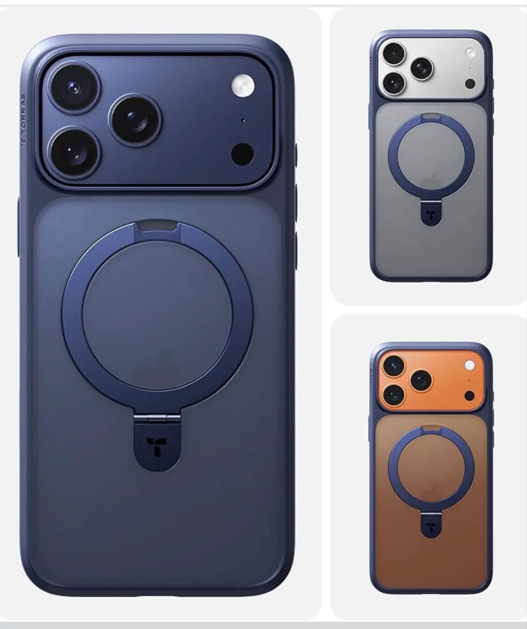Capa TORRAS para iPhone 17 Pro com Braço Articulado - Importada dos EUA - Foto 2