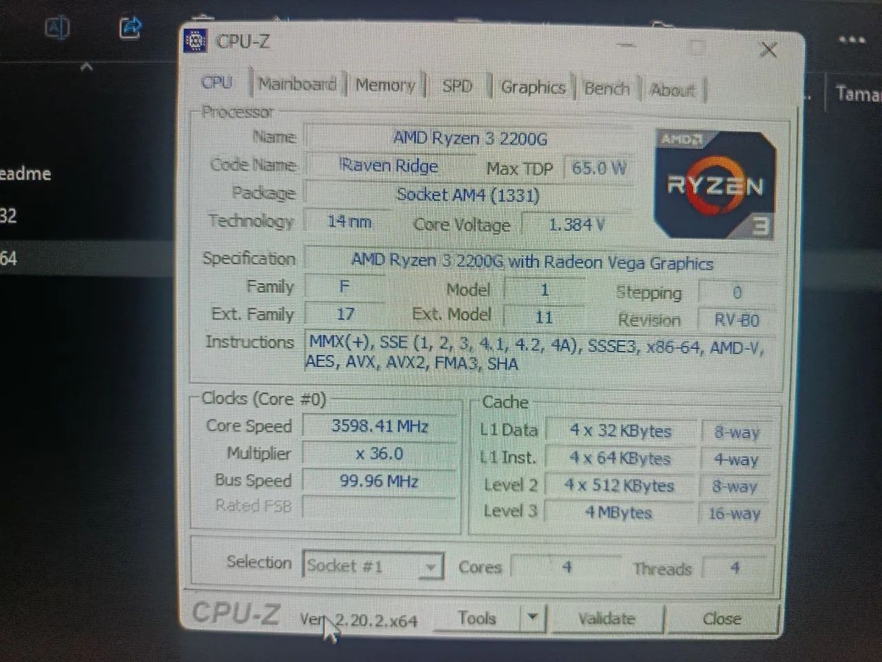Ryzen 3 2200g - Foto 2