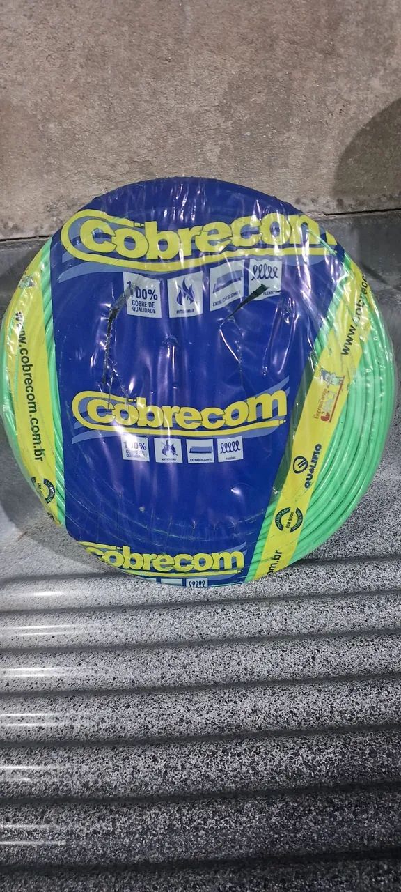 Cabo flexível 4mm² COBRECOM 