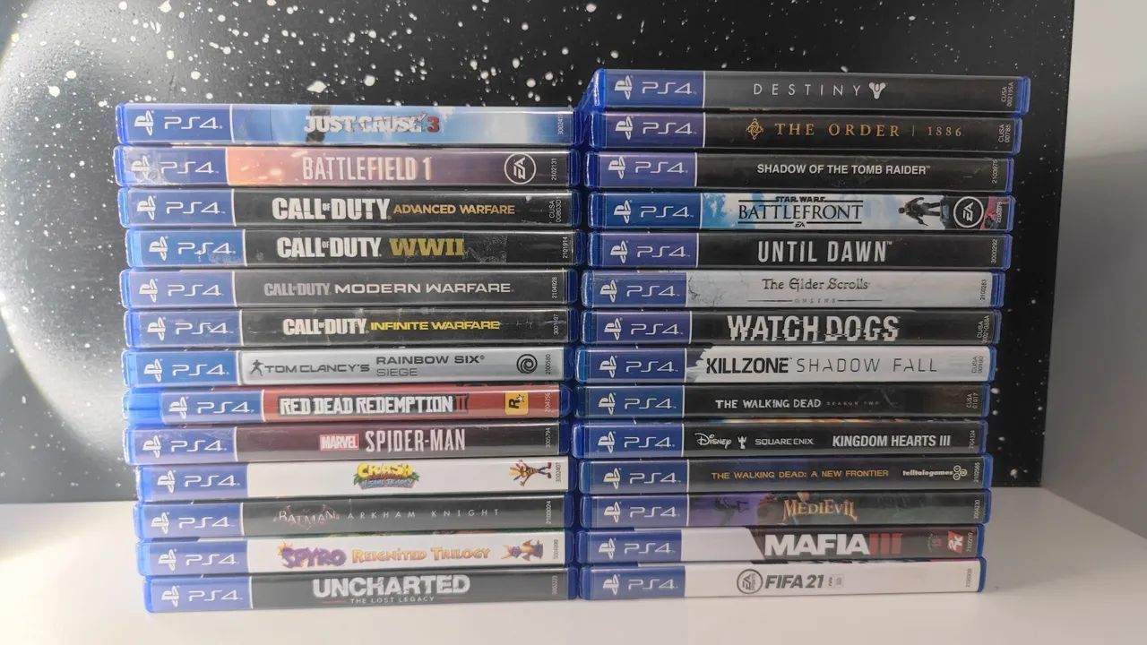 Jogos de PS4 