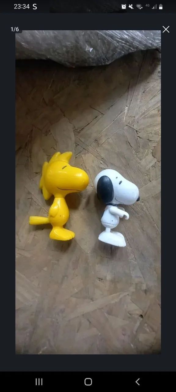 Snoop e Woodstok brinquedos antigos  - Foto 3