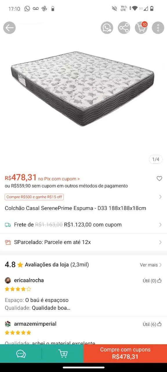 Colchão de casal Serena Prime - Foto 4