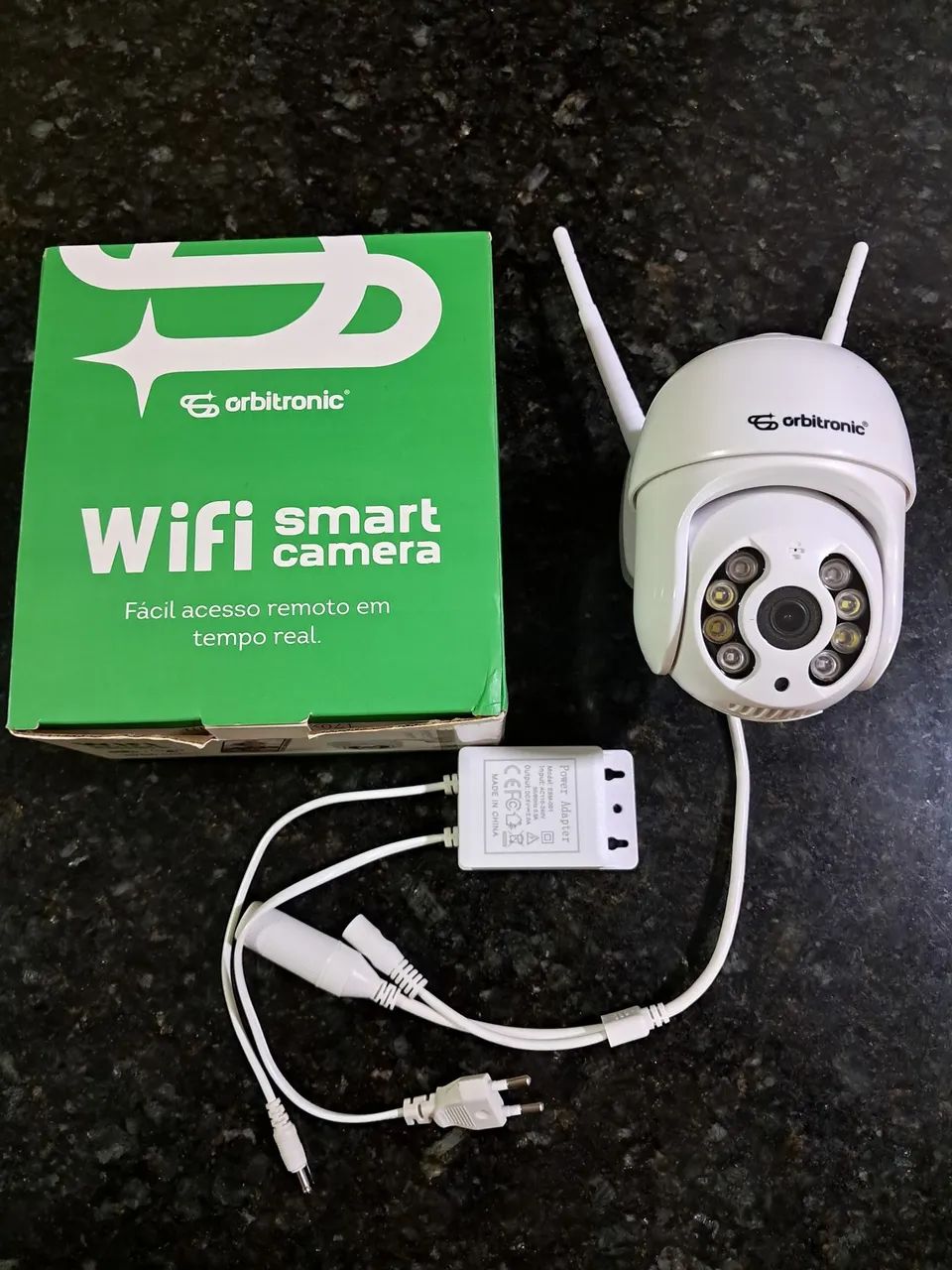 VENDO CÂMERA DE SEGURANÇA WI-FI ORBITRONIC - Foto 2