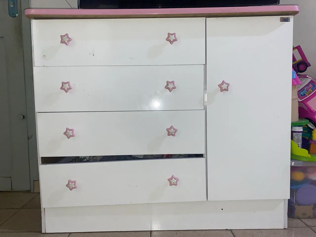 Cômoda infantil 