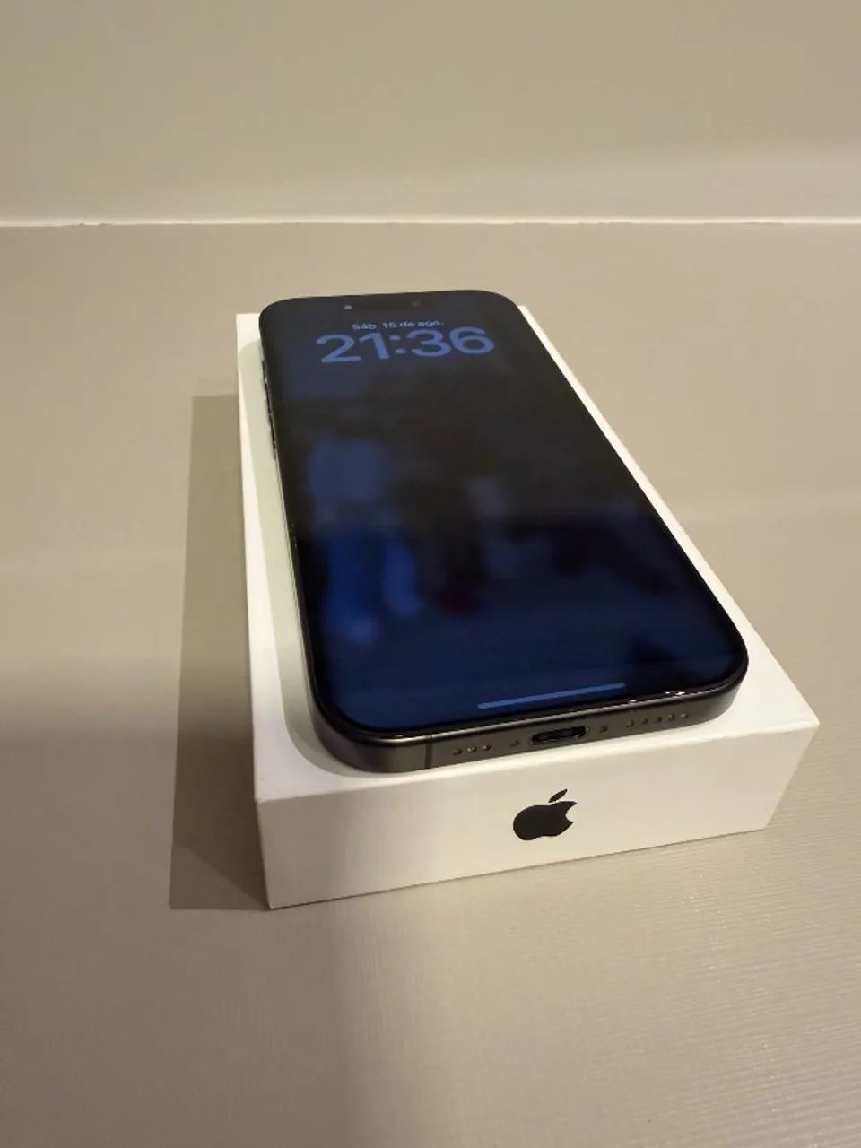 iPhone 15 Pro 512GB Titânio Preto - Foto 4