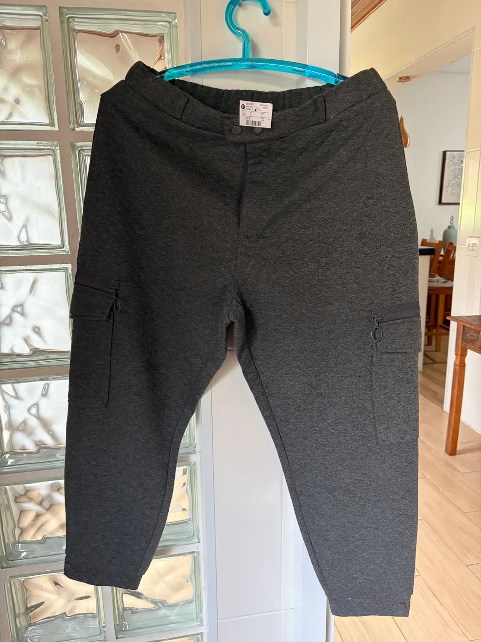 Calça moleton pantalona nova  tamanho G - Foto 2