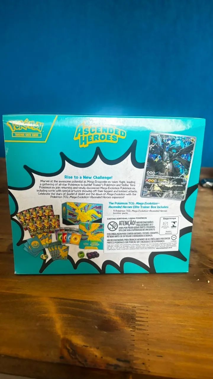 ポケモンカードゲーム Elite Trainer Box アセンデッドヒーローズ Elite Trainer Box Ascended Heroes - Hobbies e coleções - Jardim