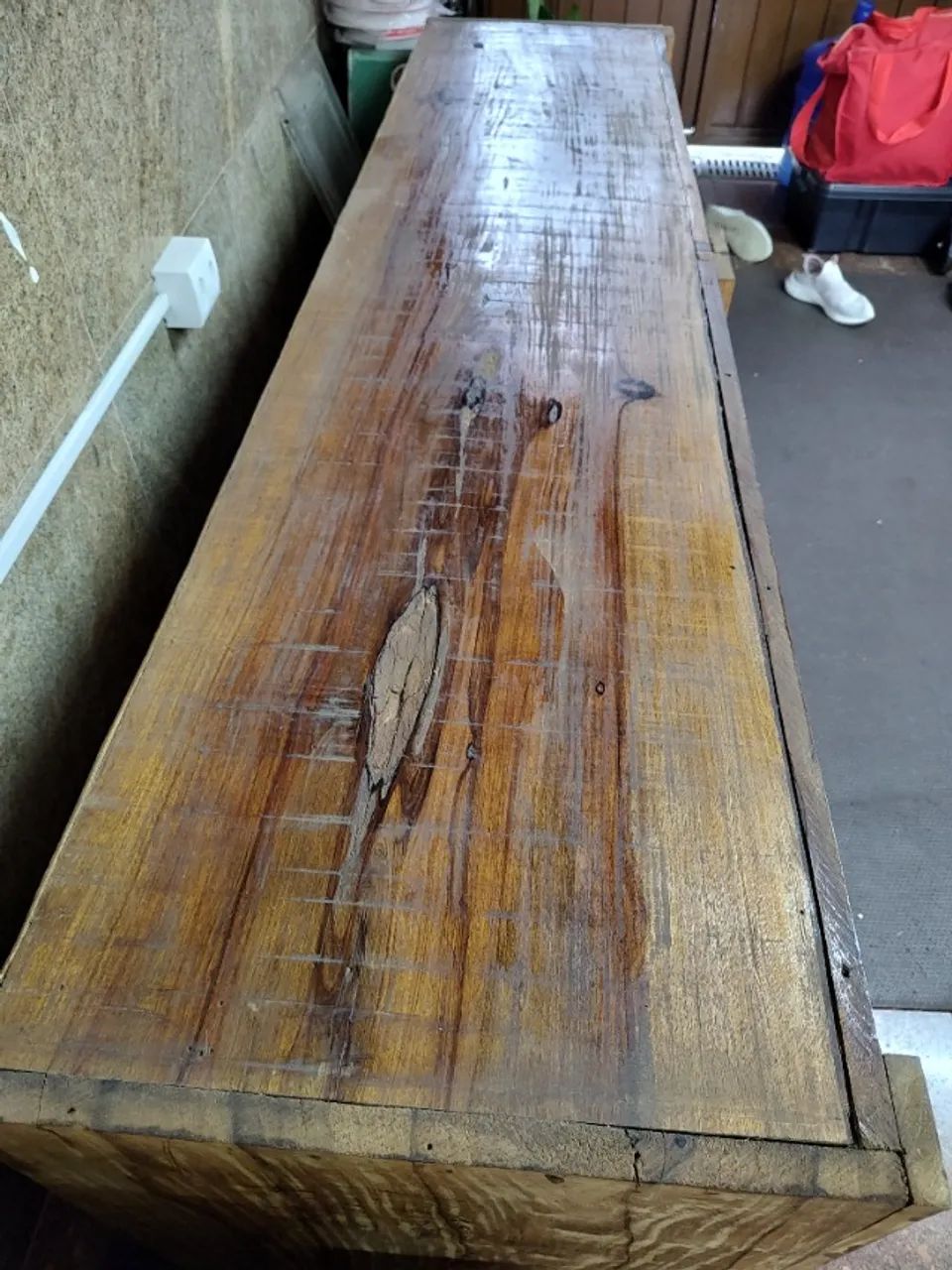 Rack de madeira de demolição - Foto 2