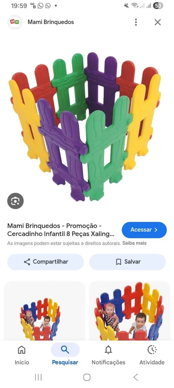 Playground e cercado  - Foto 2