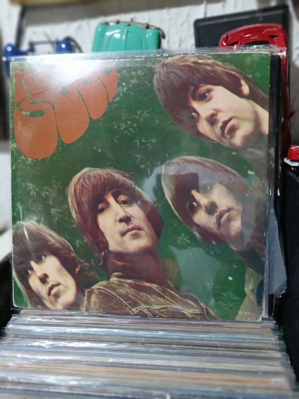 Lote com 10 discos de vinil The Beatles  - Foto 5
