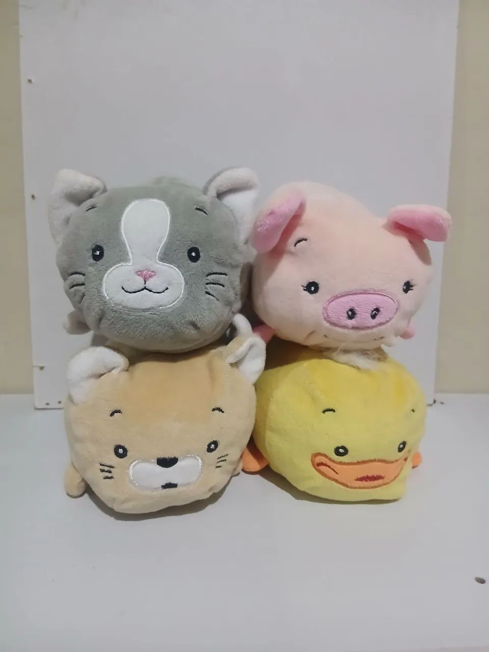 Kit com 4 Pelúcias Fofinhas