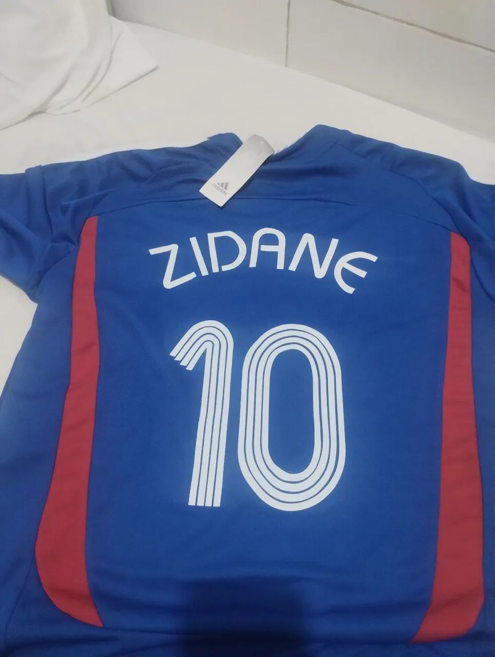 Camisa SELEÇÃO DA FRANÇA ZIDANE - Foto 5