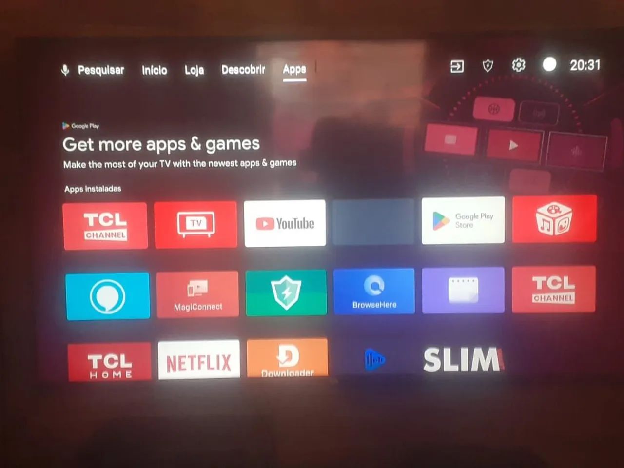Smart tv tcl 50 polegadas - Foto 3