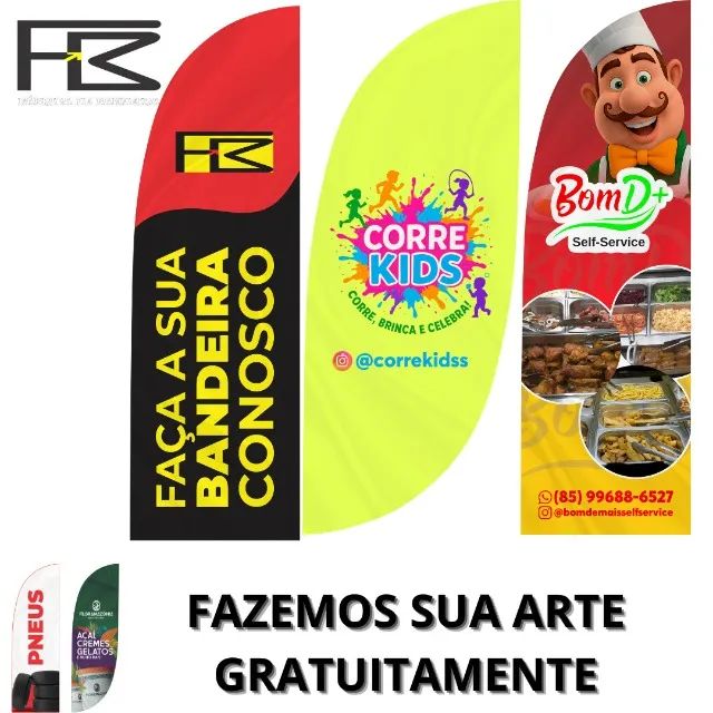 Bandeira NOVA para o seu windbanner - Foto 3