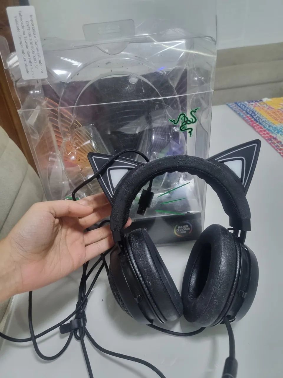 Headset Razer Kraken Kitty Edition 