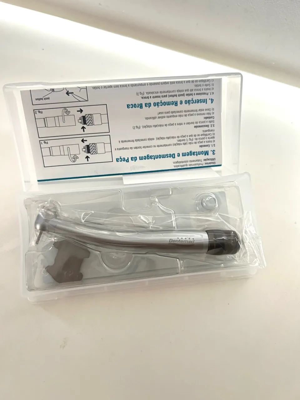Caneta de alta rotação - Dentemed  - Foto 3