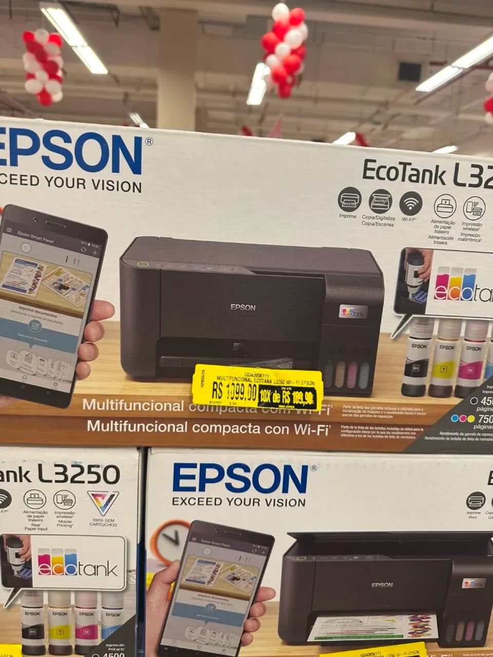 Impressora ecotank L3250