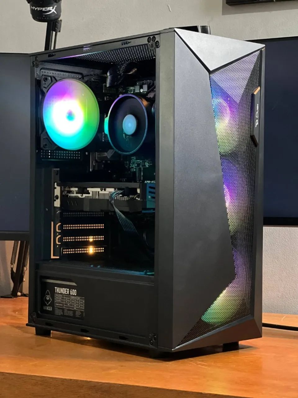 PC Gamer Ryzen 5, RX 580 8GB, 16GB RAM, SSD + HD - Foto 2