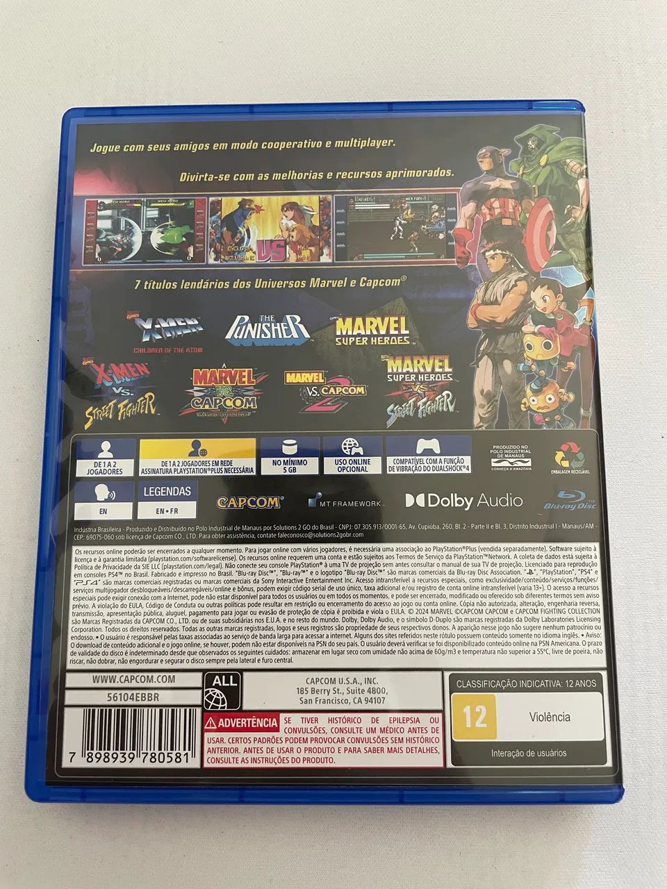 Marvel vs Capcom Fighting Collection PS4 - Foto 2