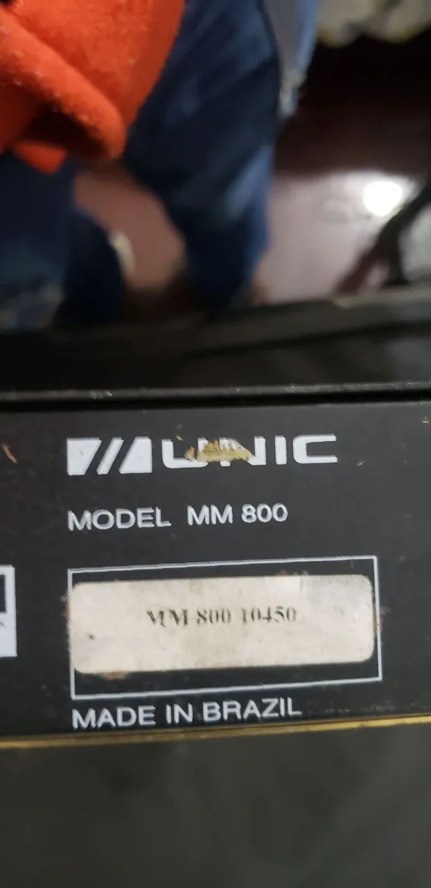 Mixer e Equalizador Vintage Unic MM 800 Compression Funcionando  - Foto 5
