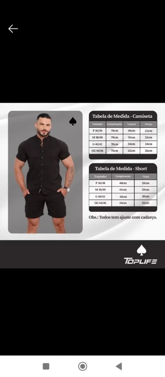 Conjunto masculino  - Foto 2