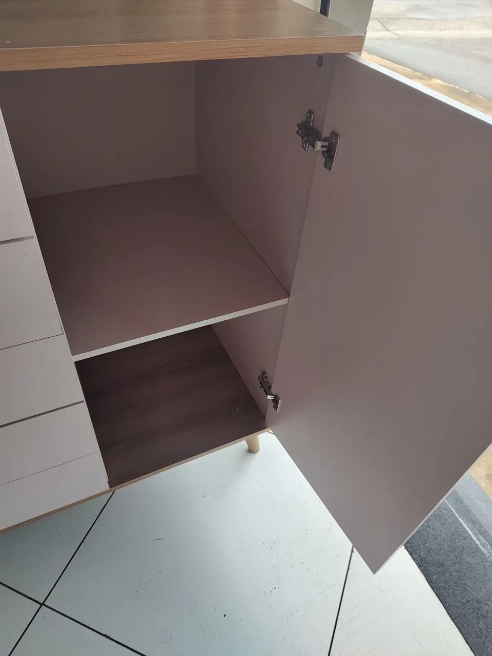 Cômoda 1 porta 5 gavetas  - Foto 4