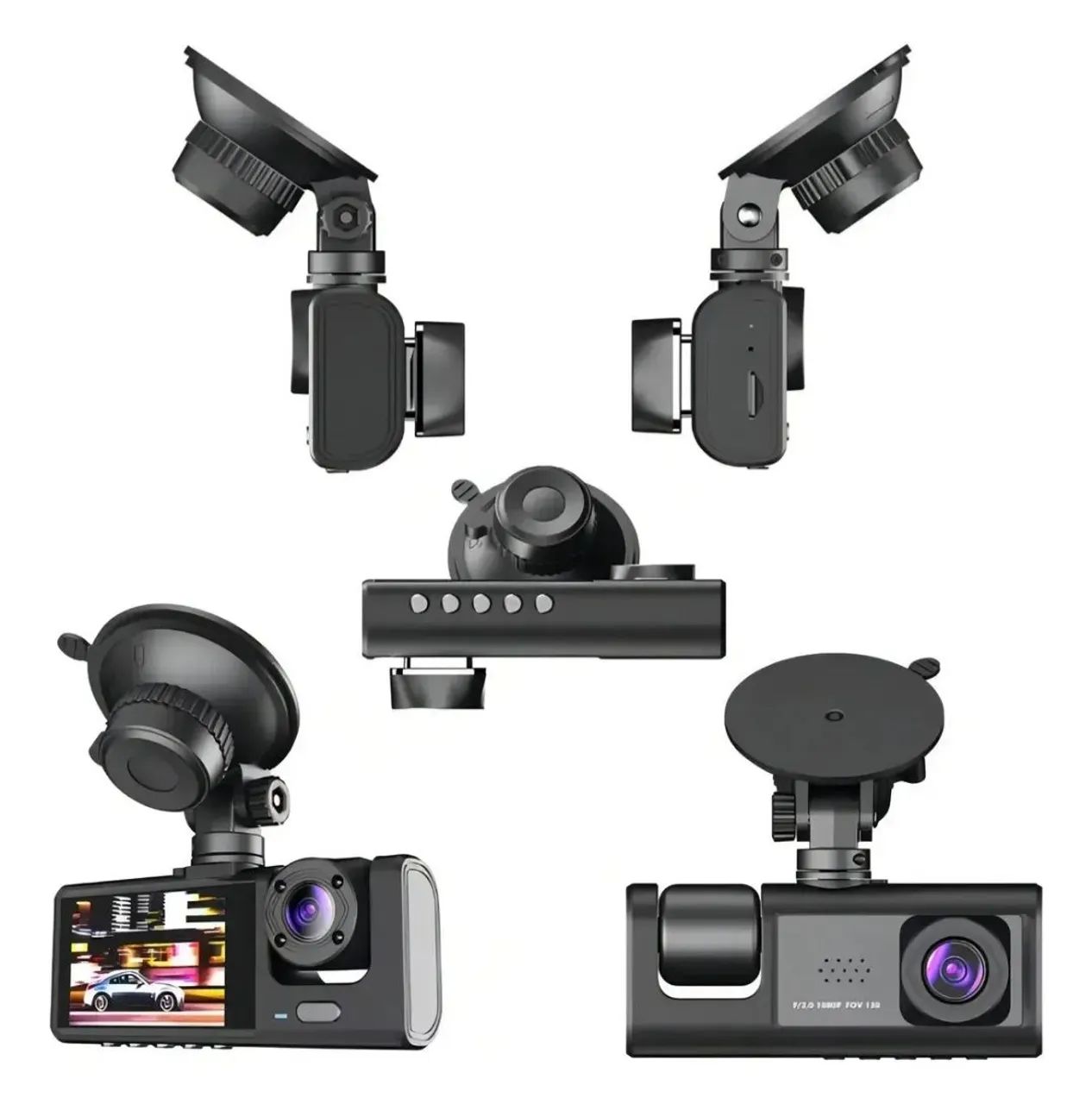 Câmera veicular Black Box Traffic recorder 1296 HD - Foto 5