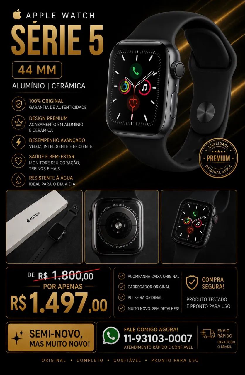 APPLE WATCH SERIE 5 44 MM - Foto 3