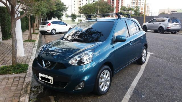 Nissan March 2015 1.6 SV 16V Completo! Excelente Estado!! Novo!!