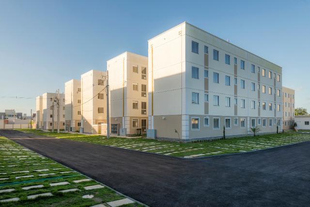 Apartamento no sim - parque flora - térreo c/ área excedente - R$: 750,00 - Foto 3