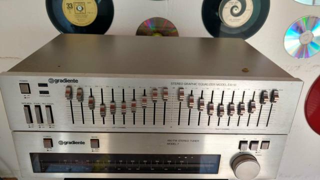 Tuner e Equalizador Gradiente Raridade - Foto 4