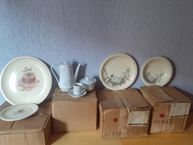 Conjunto de Porcelana Schmidt decorados