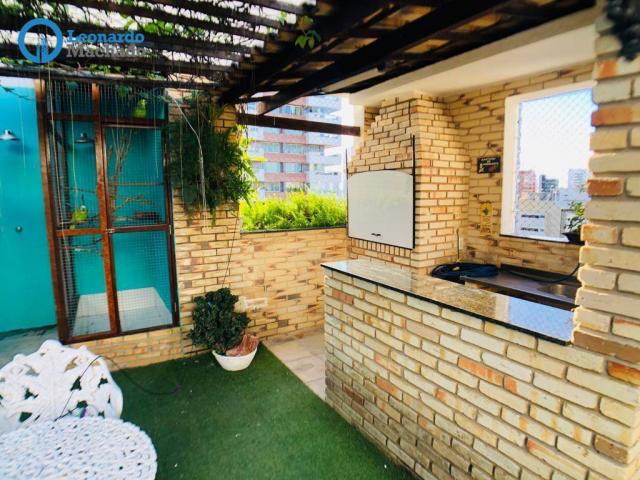 Apartamento Cobertura com 4 dormitórios à venda, 346 m² por R$ 2.500.000 - Meireles - Fort - Foto 9