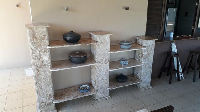 Estante de mármore travertino - Foto 2