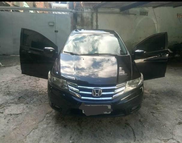 Honda city Banco de couro automático carro impecável - Foto 13