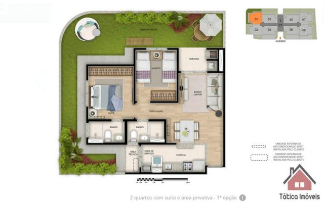 Maravilhoso Apartamento no Ecoville 2 Dormitórios - Foto 7