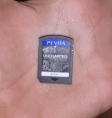 Cartucho jogo Uncharted golden abyss