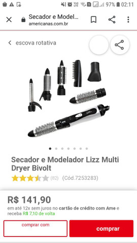 Secador na caixa novinho