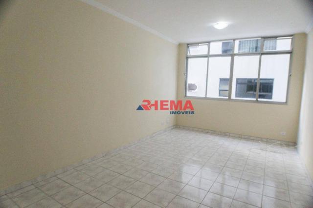 Apartamento com 2 dormitórios à venda, 80 m² por R$ 450.000,00 - Gonzaga - Santos/SP