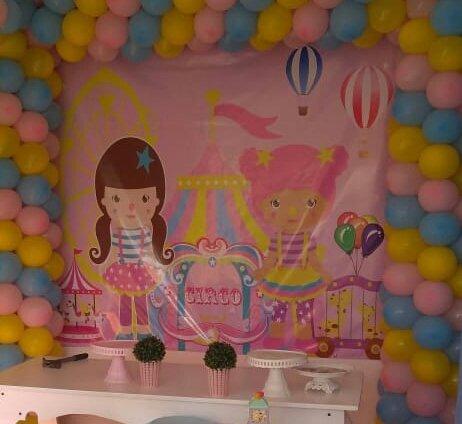 Lona circo rosa 2×2