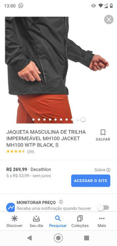 jaqueta quechua mh100