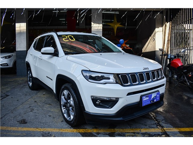 JEEP COMPASS 2020 2.0 16V FLEX LONGITUDE AUTOMÁTICO