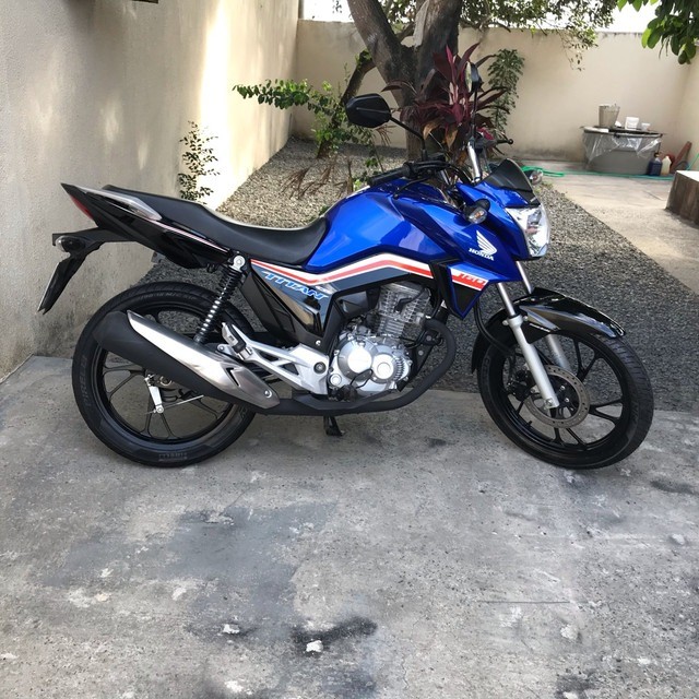 CG 160 TITAN AZUL OFERTA